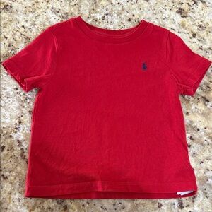 Ralph Lauren Red Short-Sleeve Kids Polo Tee